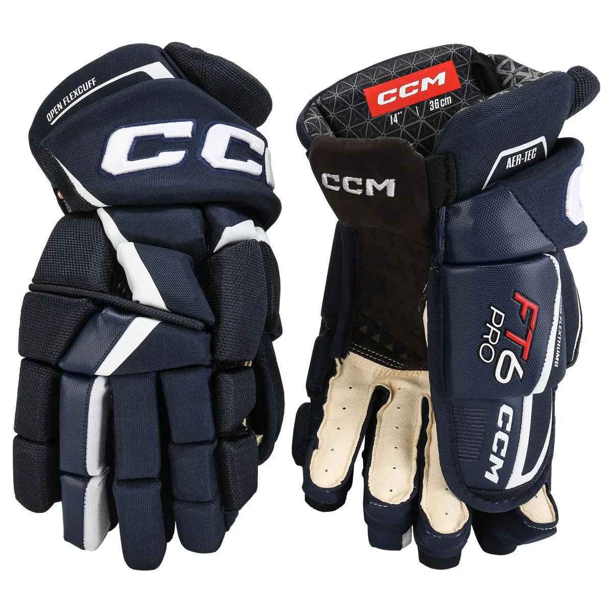 Перчатки CCM JETSPEED FT6 PRO SR