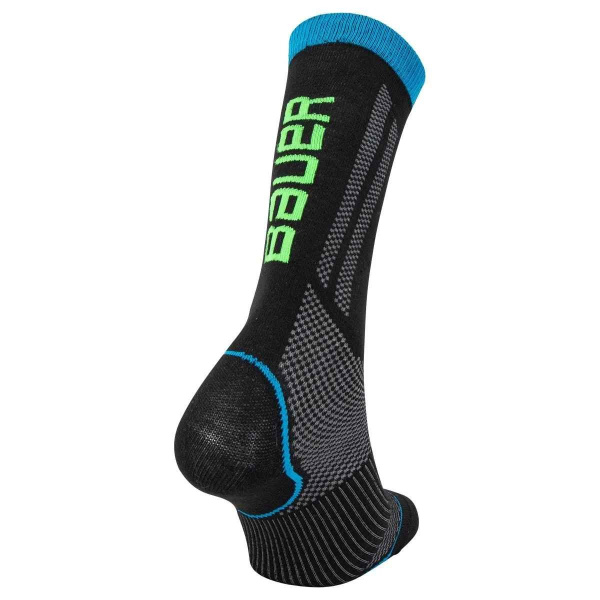 Носки для коньков BAUER S21 PERFOMANCE TALL SKATE SOCK (BLK XS (Y10 - 1.5))