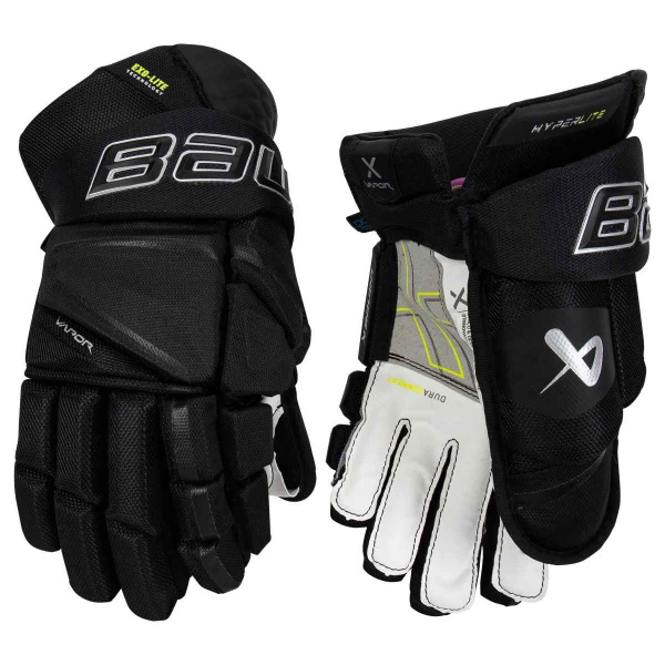 Перчатки BAUER VAPOR HYPERLITE SR (BLK 15")