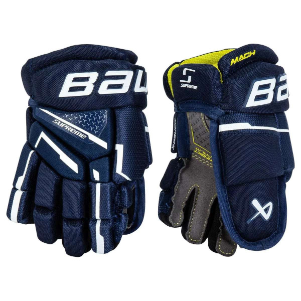 Перчатки BAUER SUPREME MACH YTH (NAV 8")