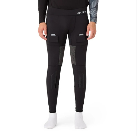 Нательное белье (брюки с раковиной) CCM TACKS PRO CUT PROTECTION BASE LAYER PANT WITH JOCK SR